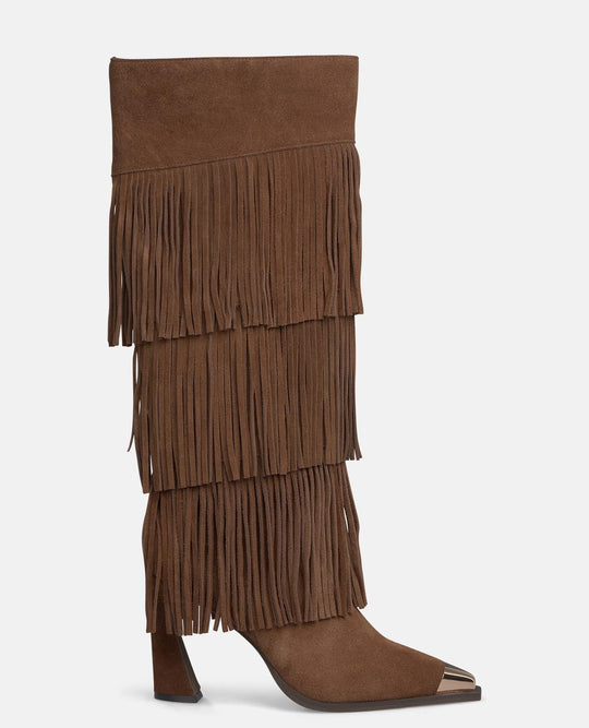 BOTA CUBIERTA DE FLECOS