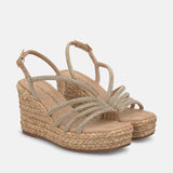 SANDALIA CUÑA ALTA V2651109 Z NOUSAR SAND
