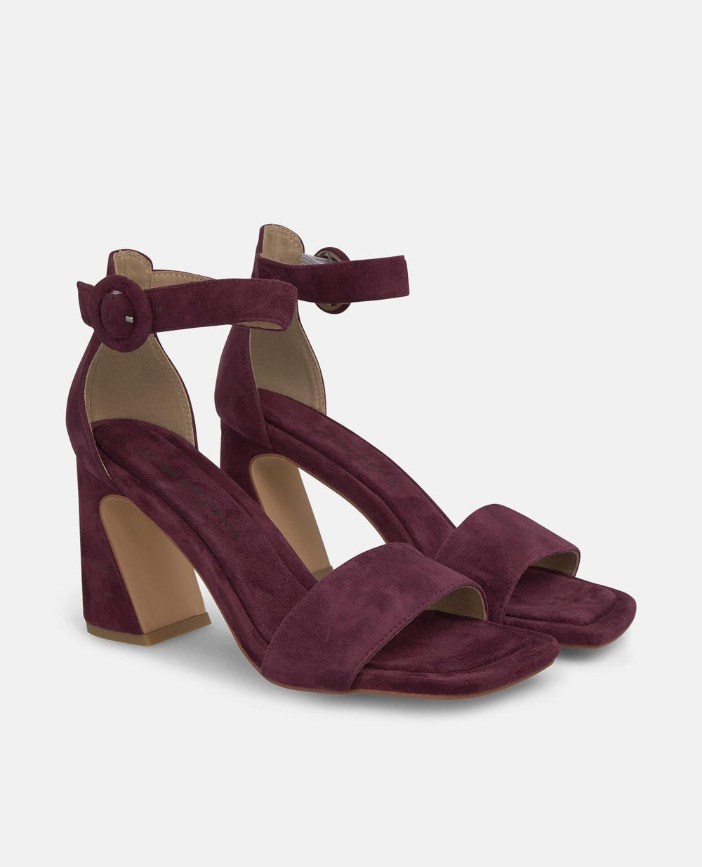 SANDALIA PULSERA TACÓN WINE