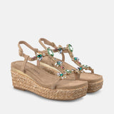 SANDALIA CUÑA MEDIA V266509 Z NOUSAR SAND