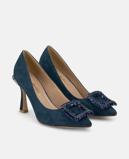 ZAPATO TACÓN ALTO BROCHE