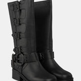 BOTA BIKER CON PEDRERÍA