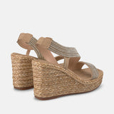 SANDALIA CUÑA ALTA V2651116 Z NOUSAR SAND