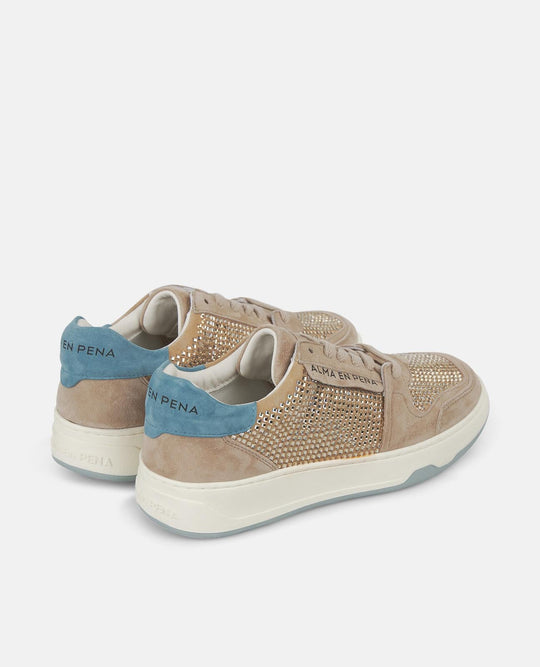 SNEAKER PLANA CON BRILLOS