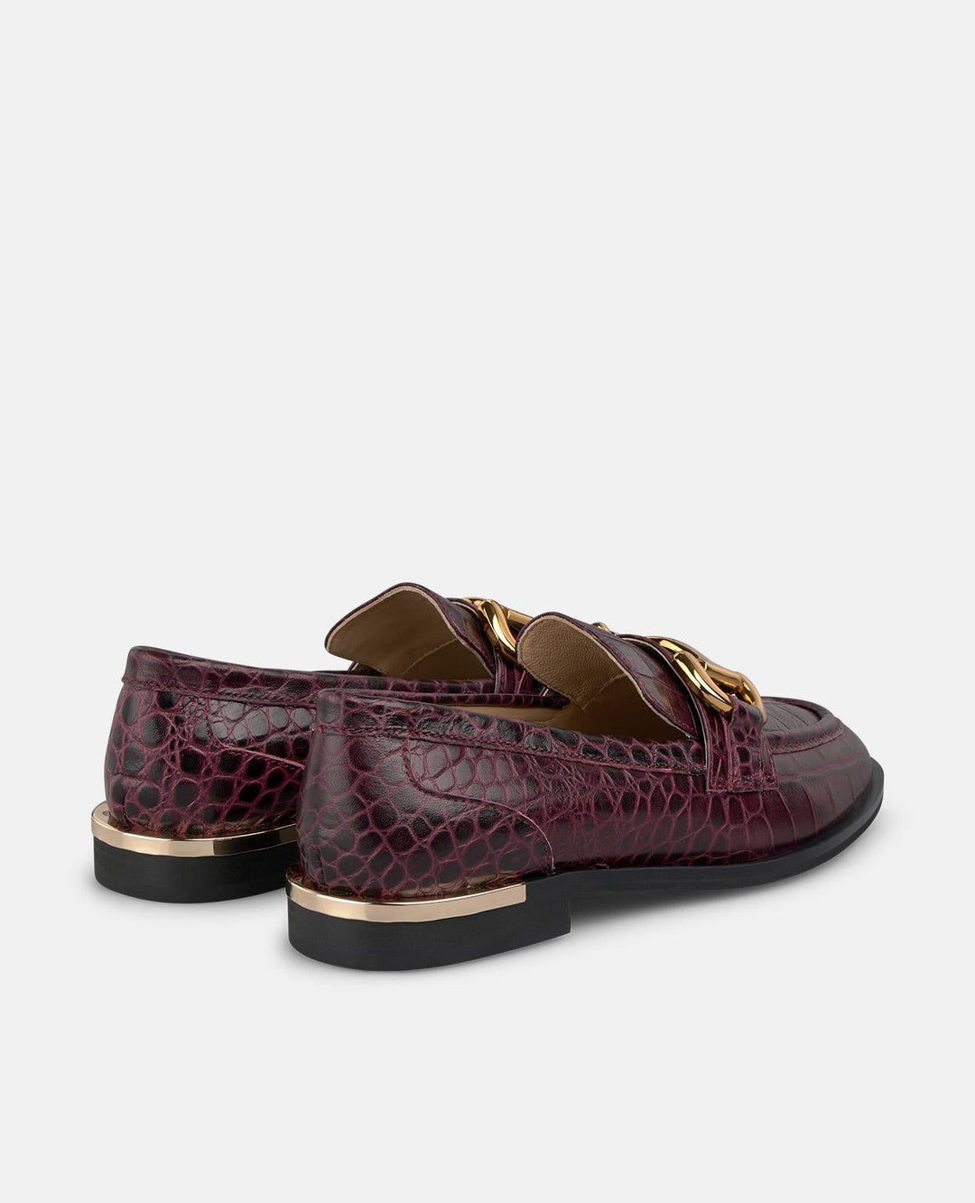 MOCASÍN ESTRIBO METALIZADO
