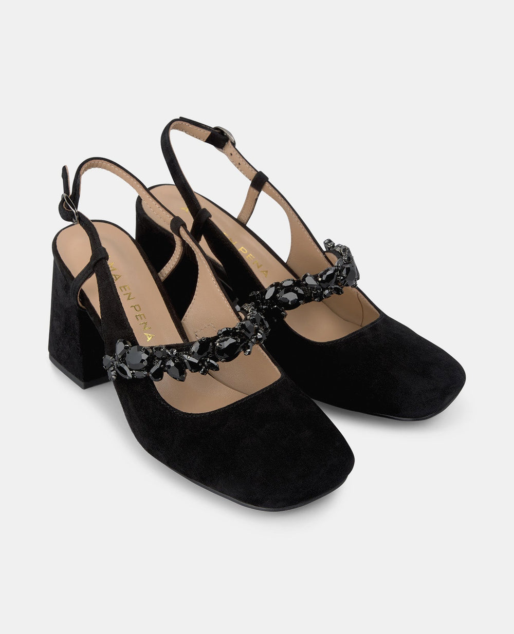 Tacon Cuadrado 7 Cm V250557Suede