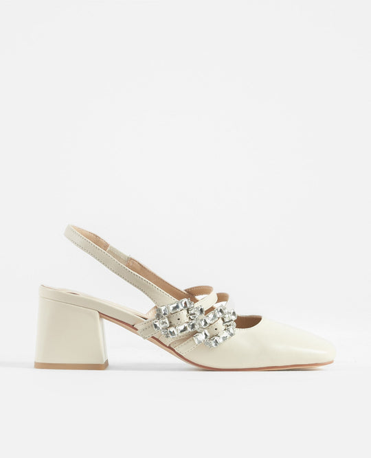 ZAPATO TACÓN HEBILLAS