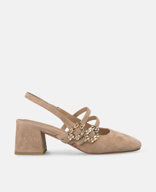 Tacon Cuadrado 5 Cm V250574Suede