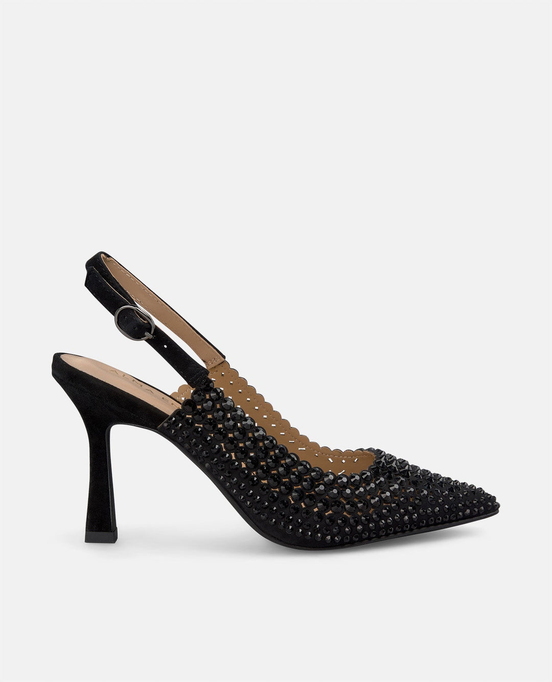 Heel Zapato Tacon Fino Salon Tacon Fino V250616Suede – Michelle Belau