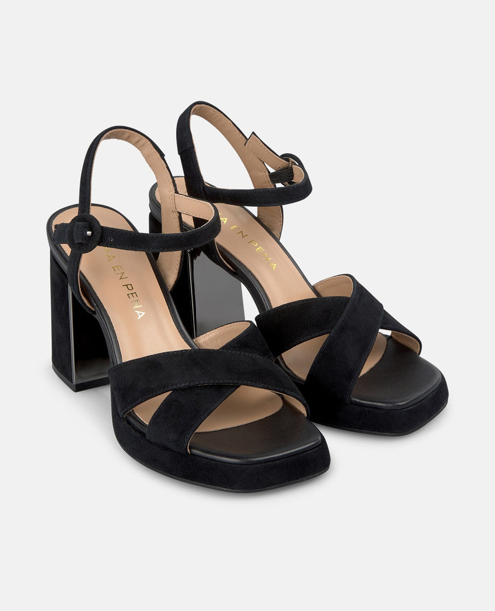 Tacon Cuadrado Plataforma V250793Suede