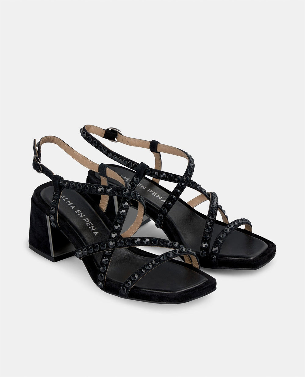 Tacon Cuadrado Plataforma V250965Suede
