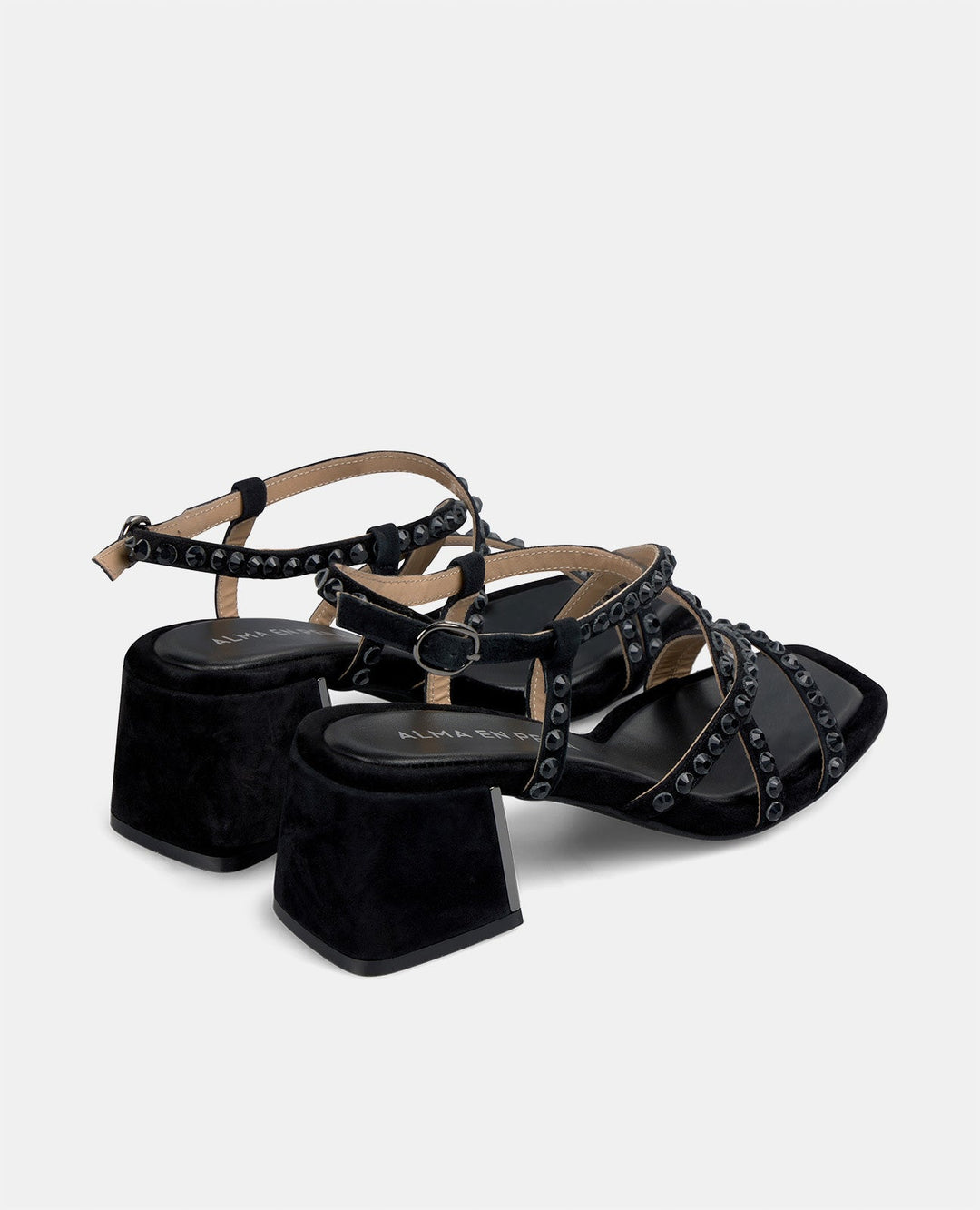Tacon Cuadrado Plataforma V250965Suede