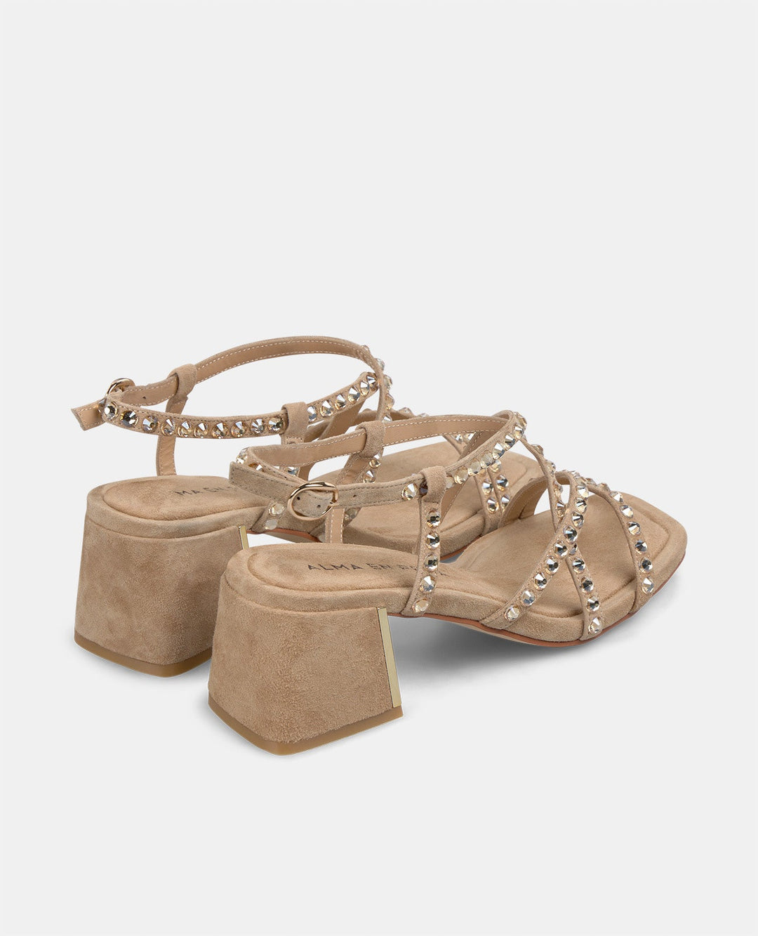 Tacon Cuadrado Plataforma V250965Suede