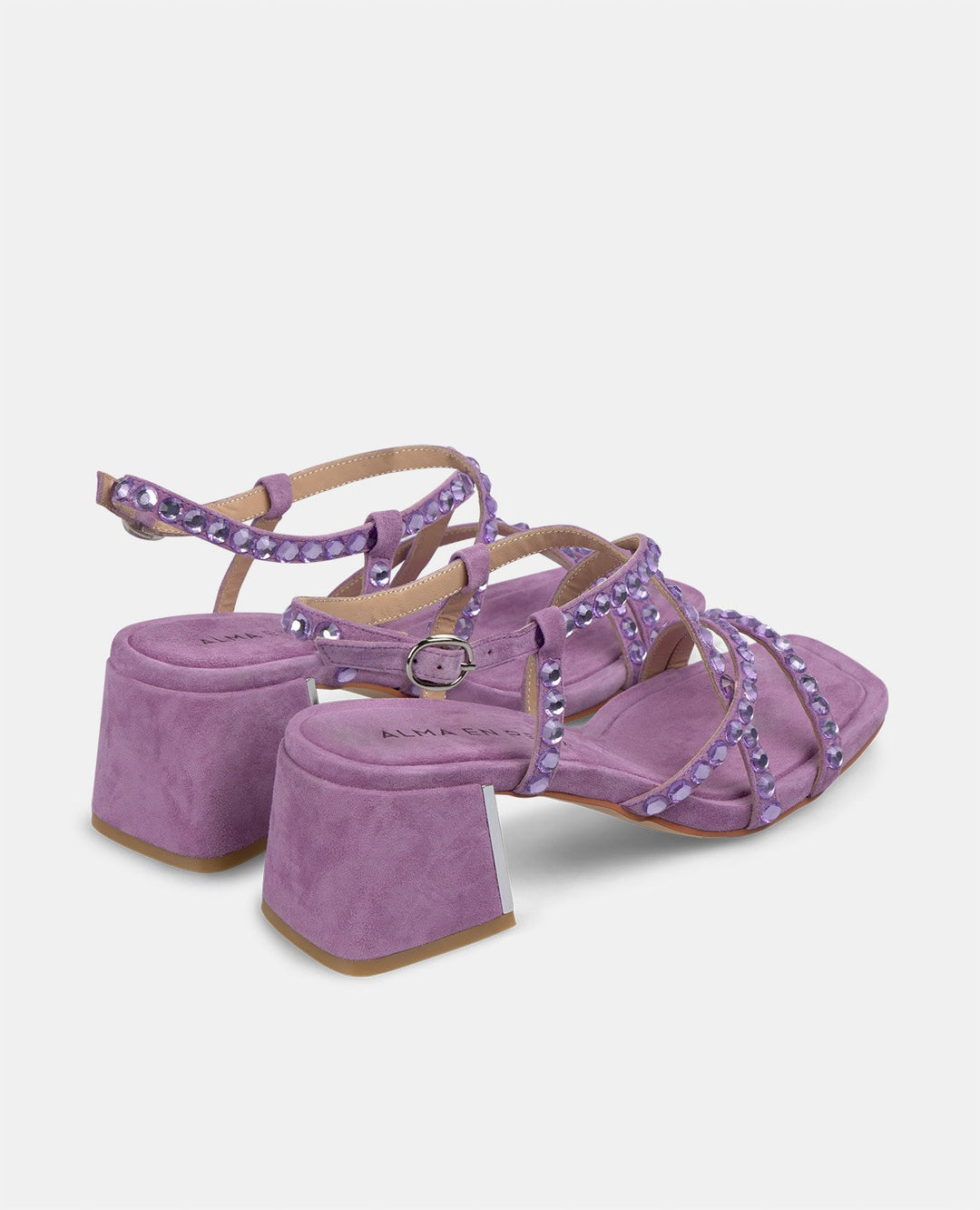 Tacon Cuadrado Plataforma V250965Suede