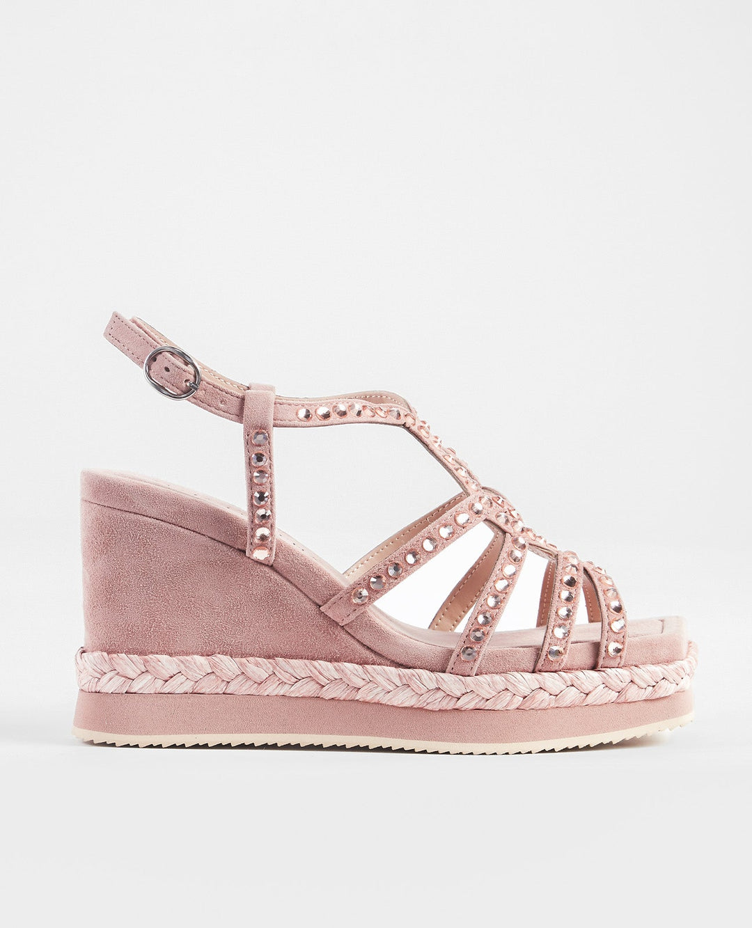 Plataforma Trenzas V251240Suede