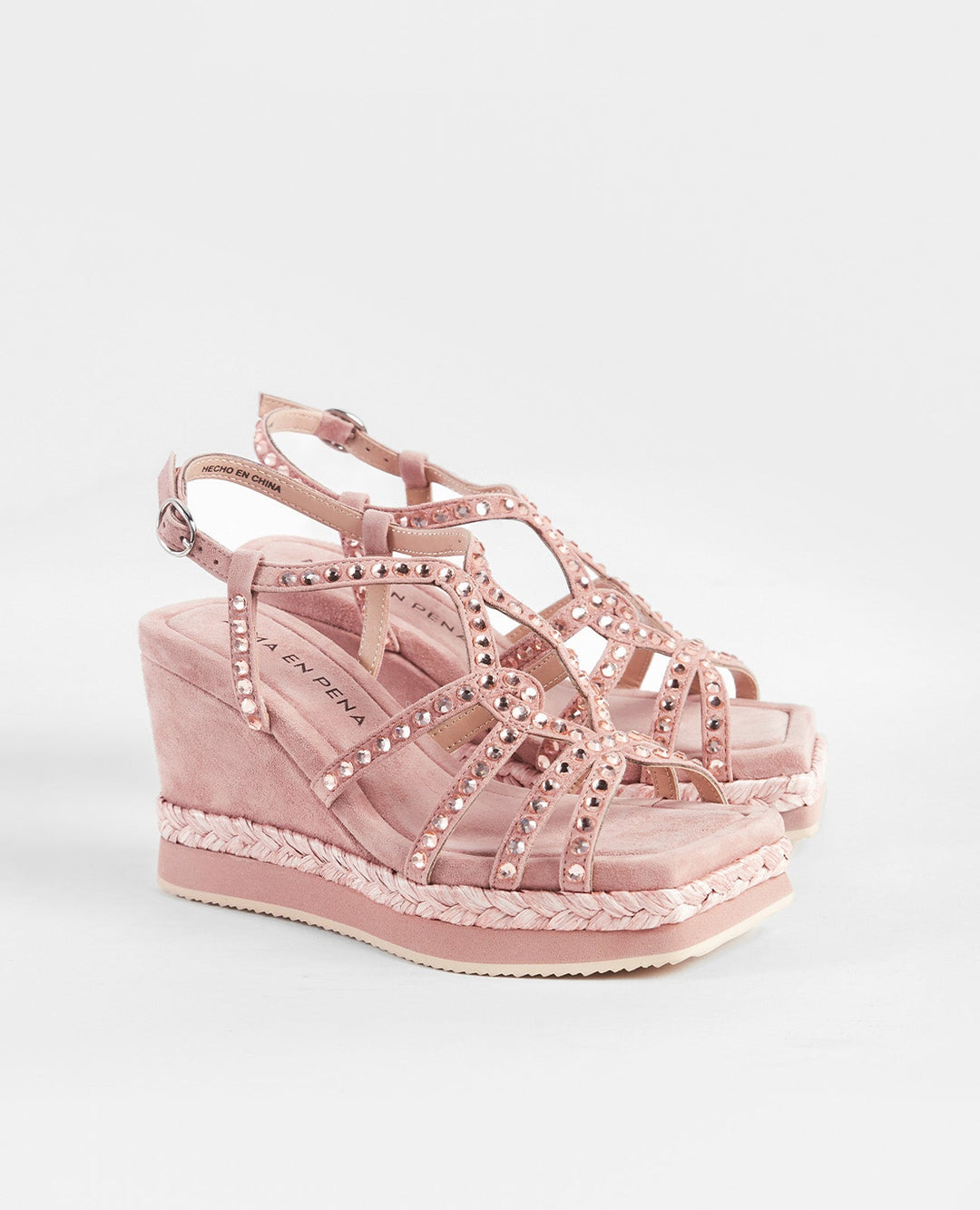 Plataforma Trenzas V251240Suede