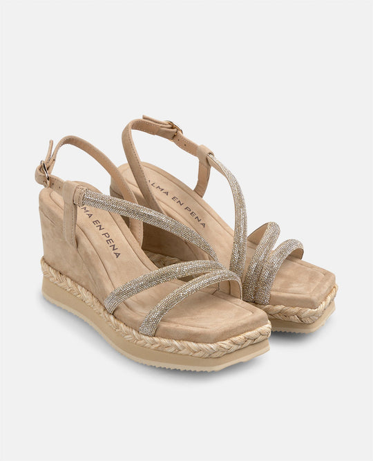 Plataforma Trenzas V251242Suede