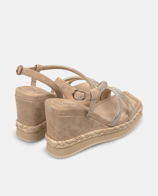 Plataforma Trenzas V251242Suede