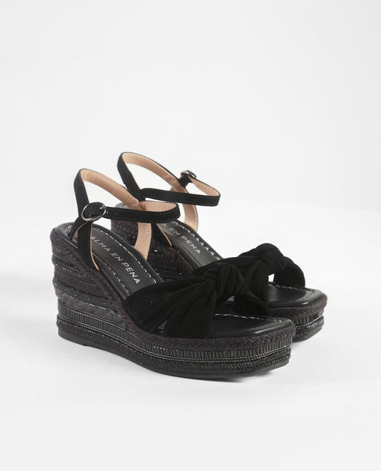 Plataforma Trenzas V251280Suede