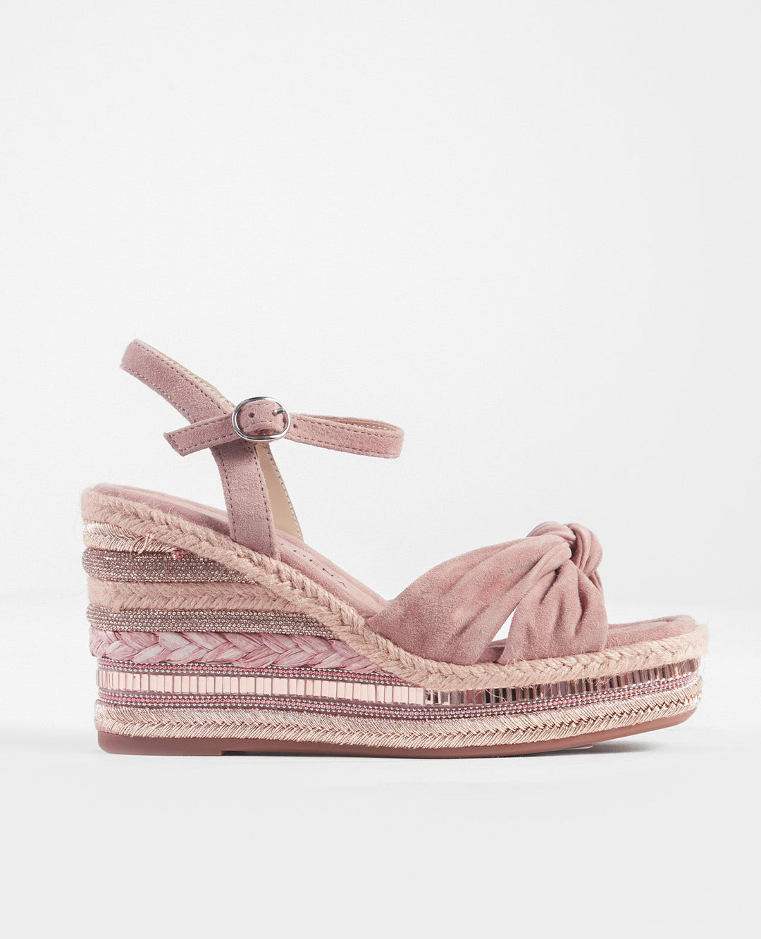 Plataforma Trenzas V251280Suede