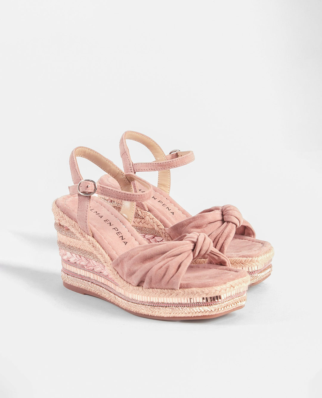 Plataforma Trenzas V251280Suede