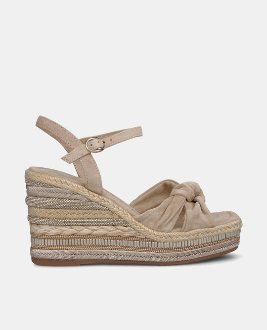 Plataforma Trenzas V251280Suede