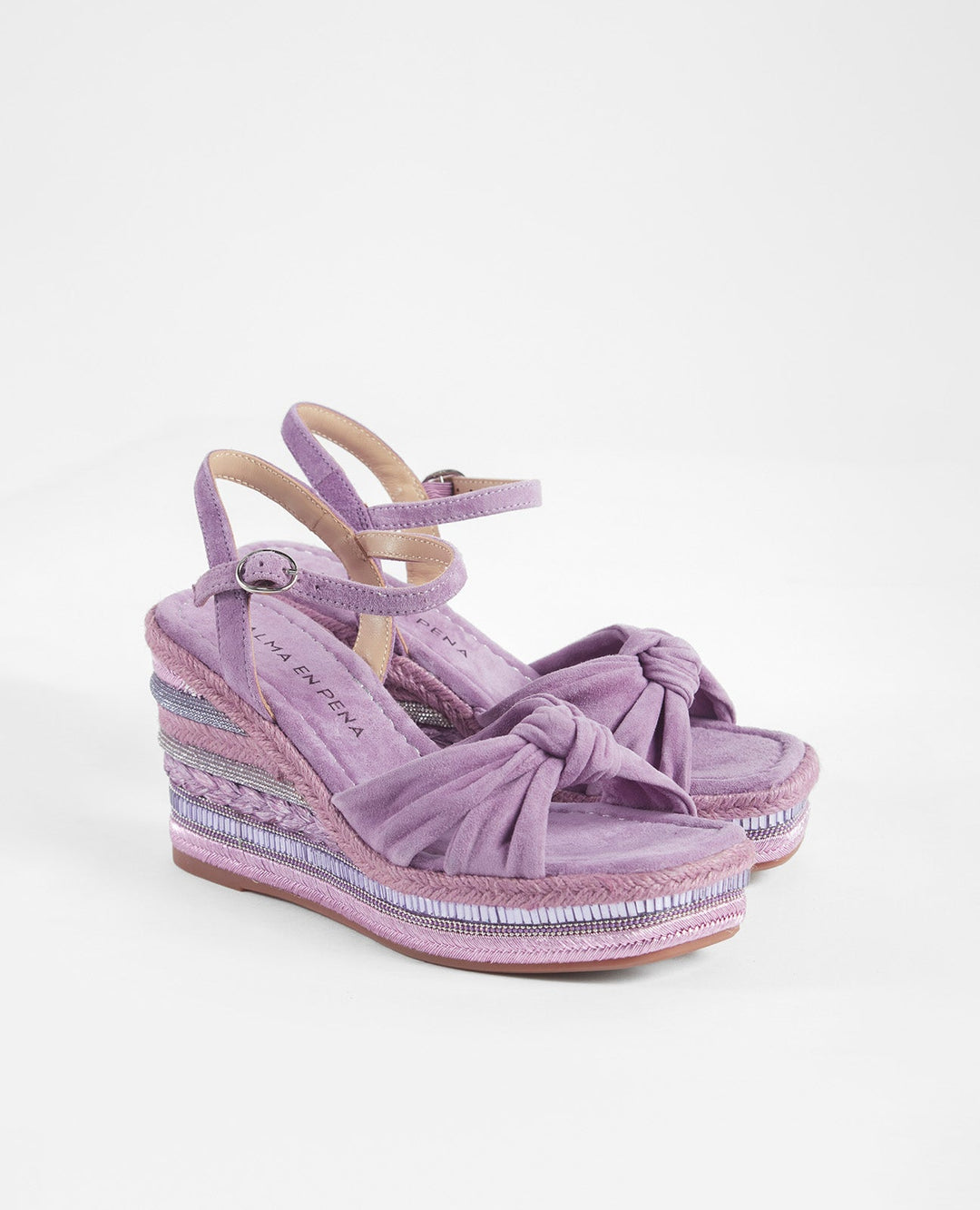 Plataforma Trenzas V251280Suede