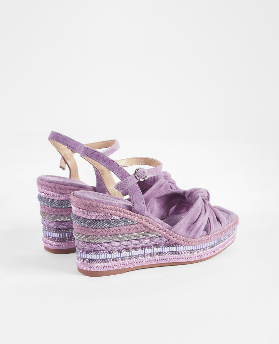 Plataforma Trenzas V251280Suede