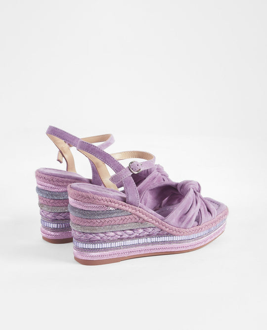 Plataforma Trenzas V251280Suede