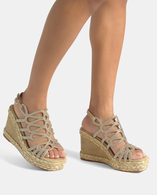 Plataforma Trenzas V2551259Suede