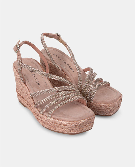 Plataforma Rafia V2551274Suede