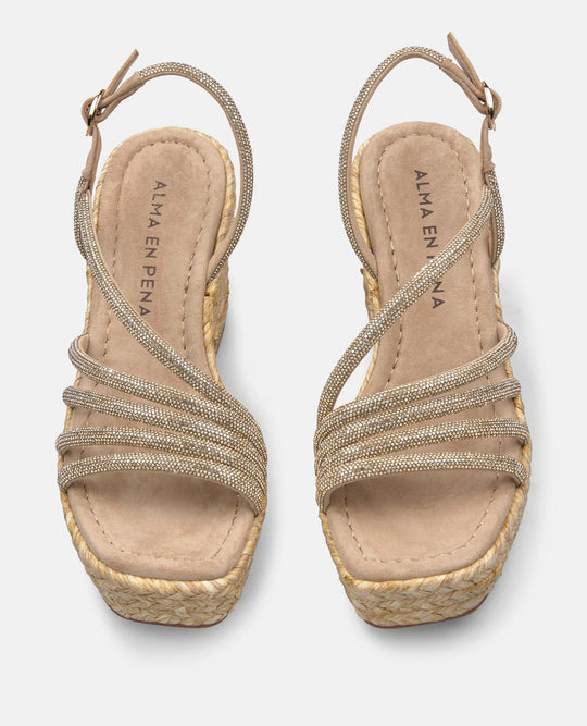 Plataforma Rafia V2551274Suede