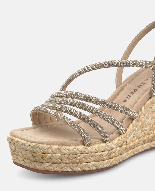 Plataforma Rafia V2551274Suede