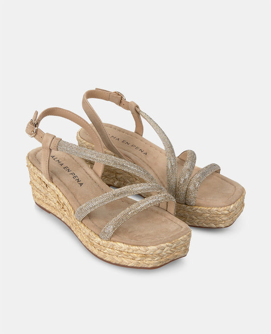 Plataforma Rafia V2551452Suede