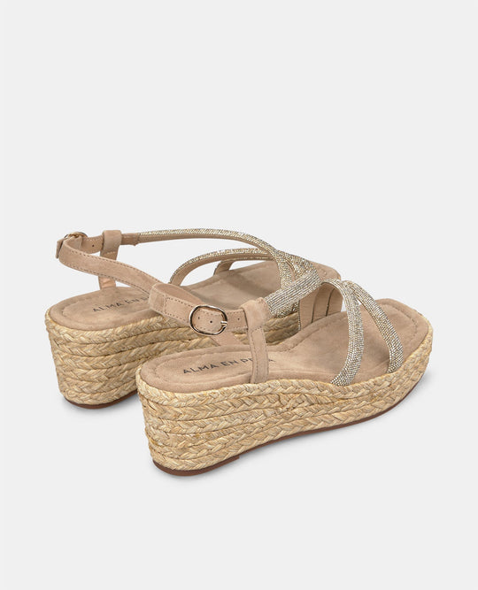 Plataforma Rafia V2551452Suede