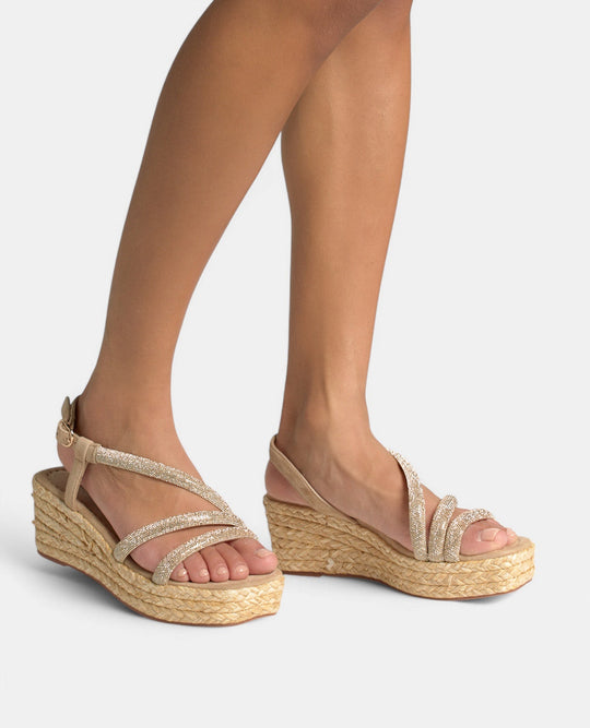 Plataforma Rafia V2551452Suede