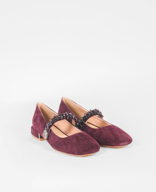 ZAPATO PLANO TIRA JOYA
