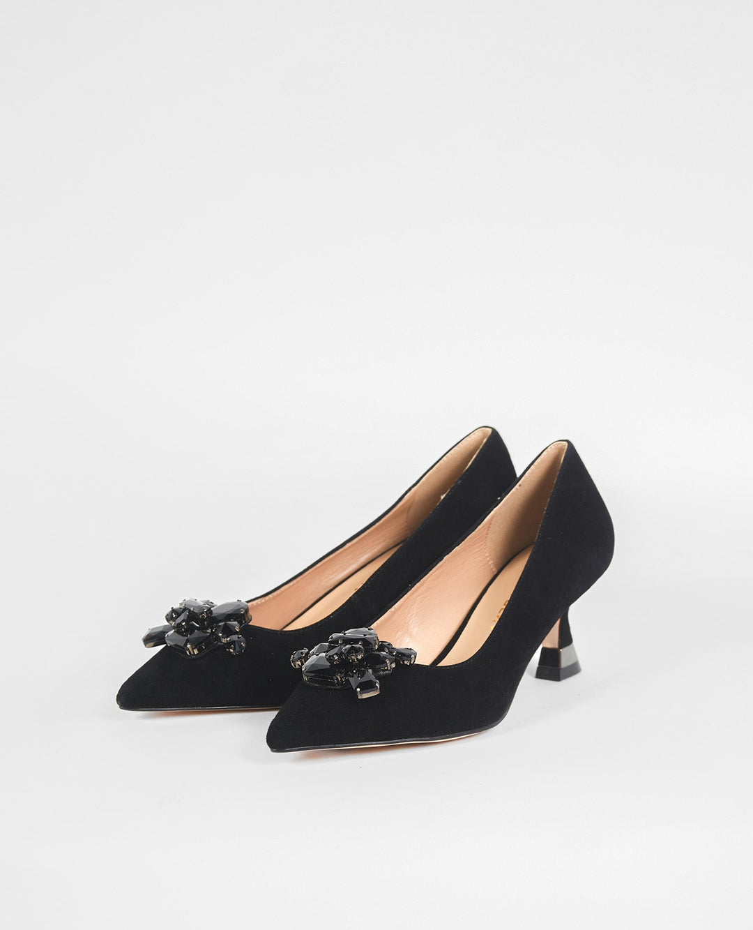 ZAPATO TACÓN BAJO FLOR