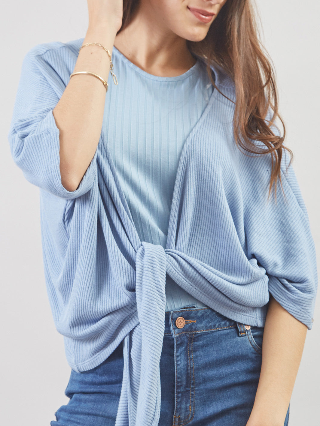 Cardigan Manga 3/4  Cd00190rch