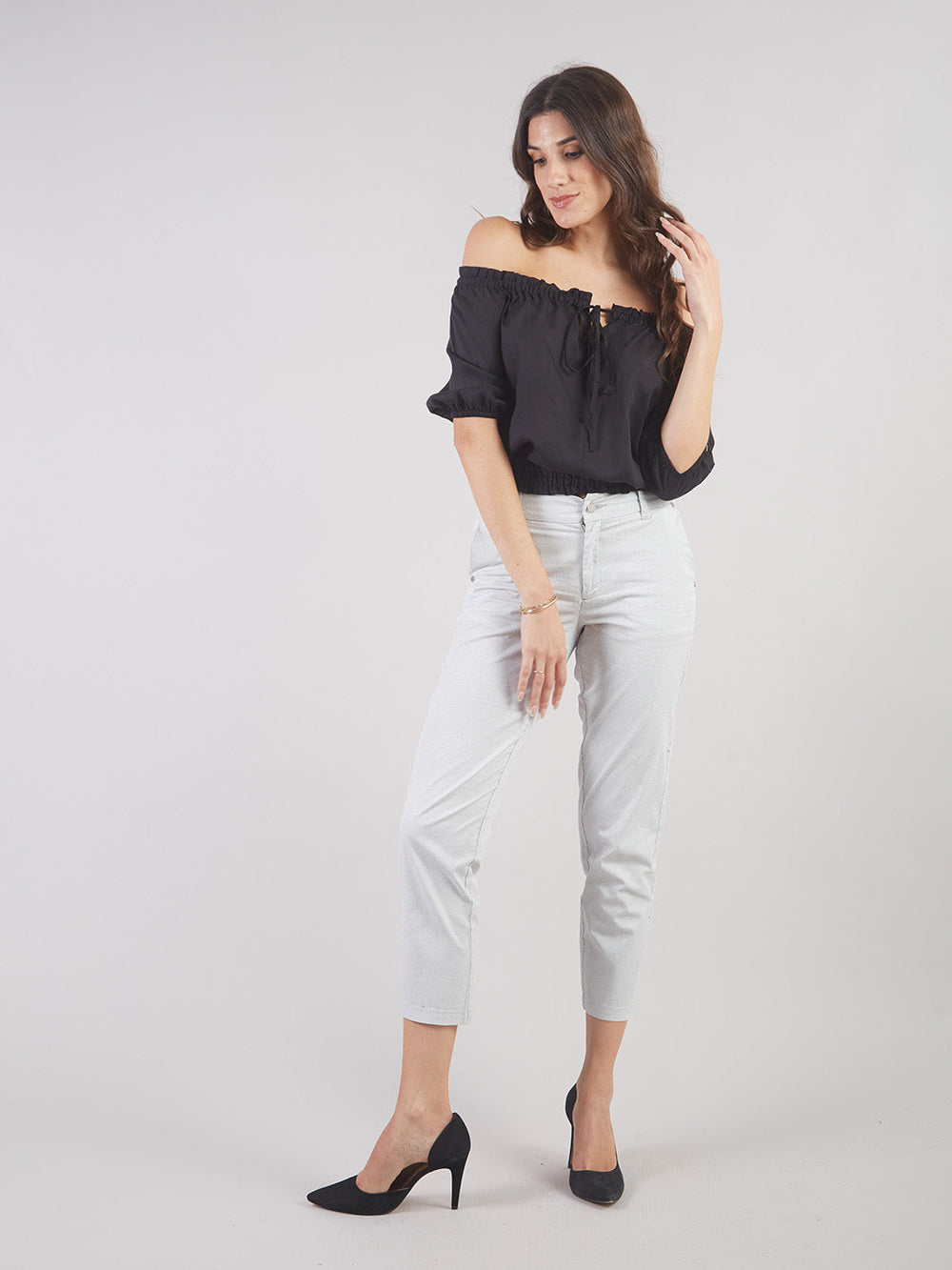 SALMA - OFF SHOULDER BLOUSE