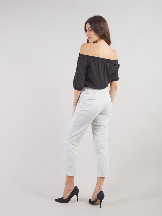 Off Shoulder Blouse Bl91225Cmr