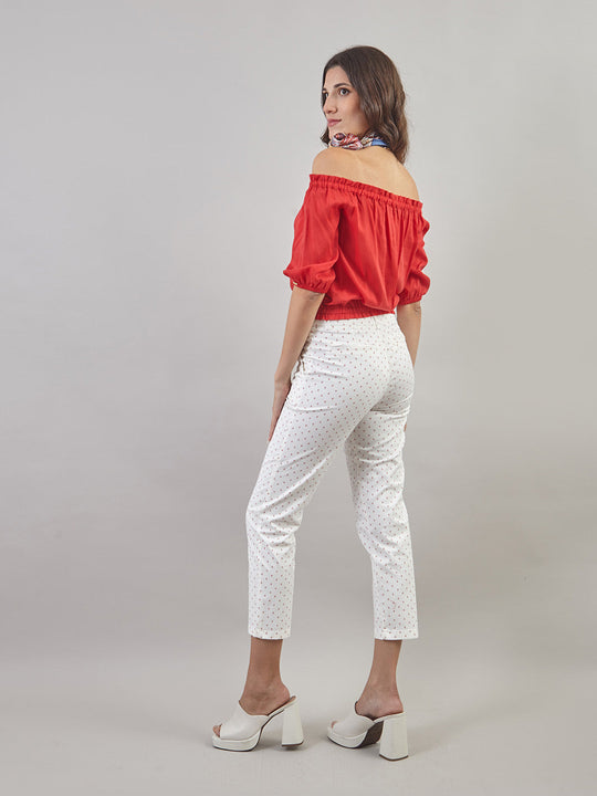 Blusa Off Shoulder Bl91225Cmr