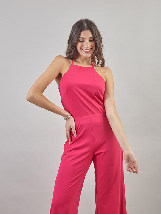 Halter Jumpsuit Et90170Pnd