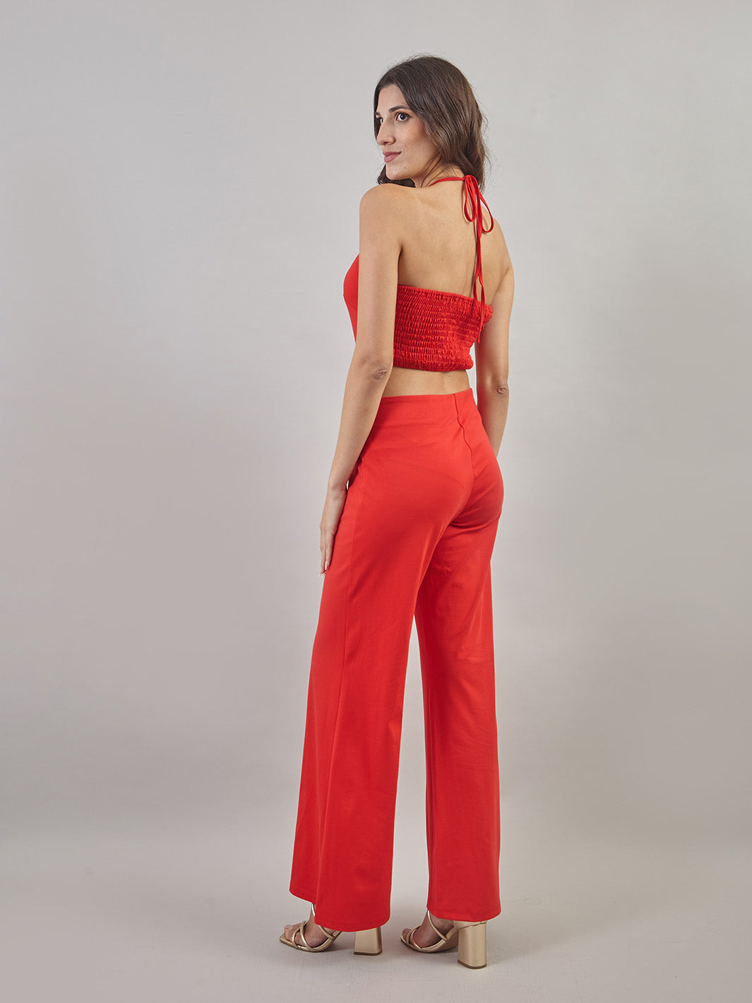 Halter Jumpsuit Et90170Pnd