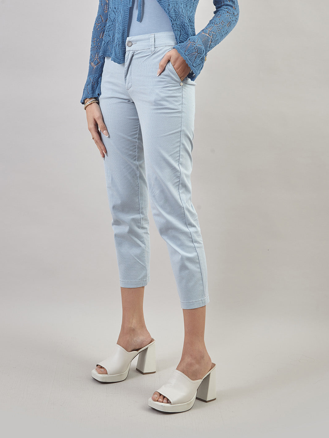 Pantalon Recto Pt90726Mor