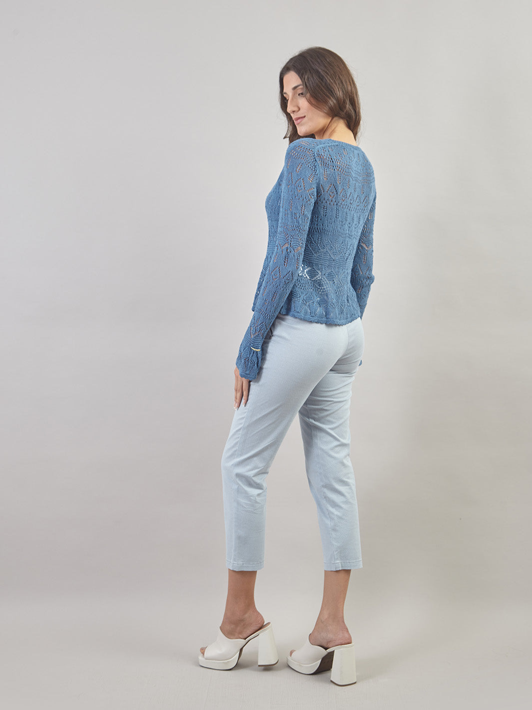 Pantalon Recto Pt90726Mor