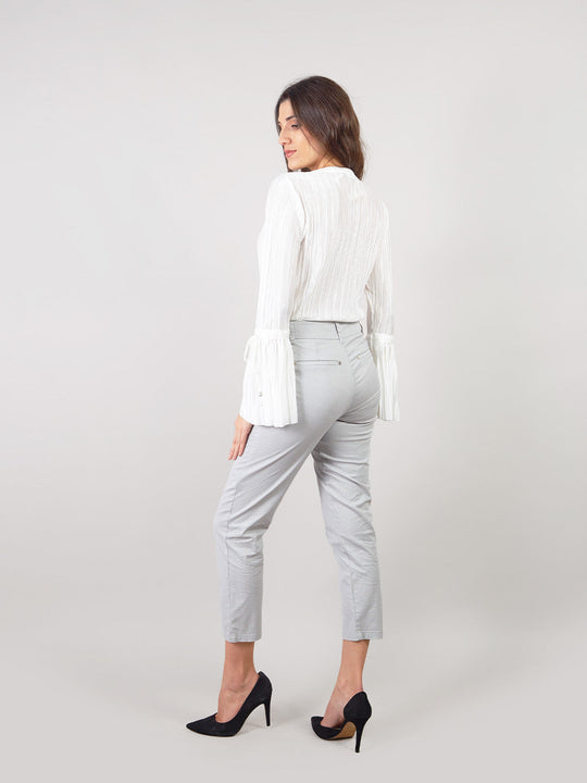 Straight Pants Pt90726Mor