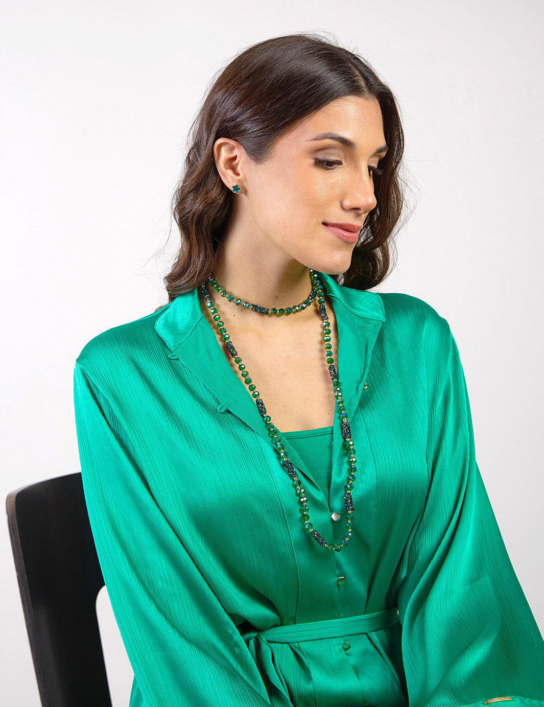 LUCREZIA - SET DE ARETES ROJO