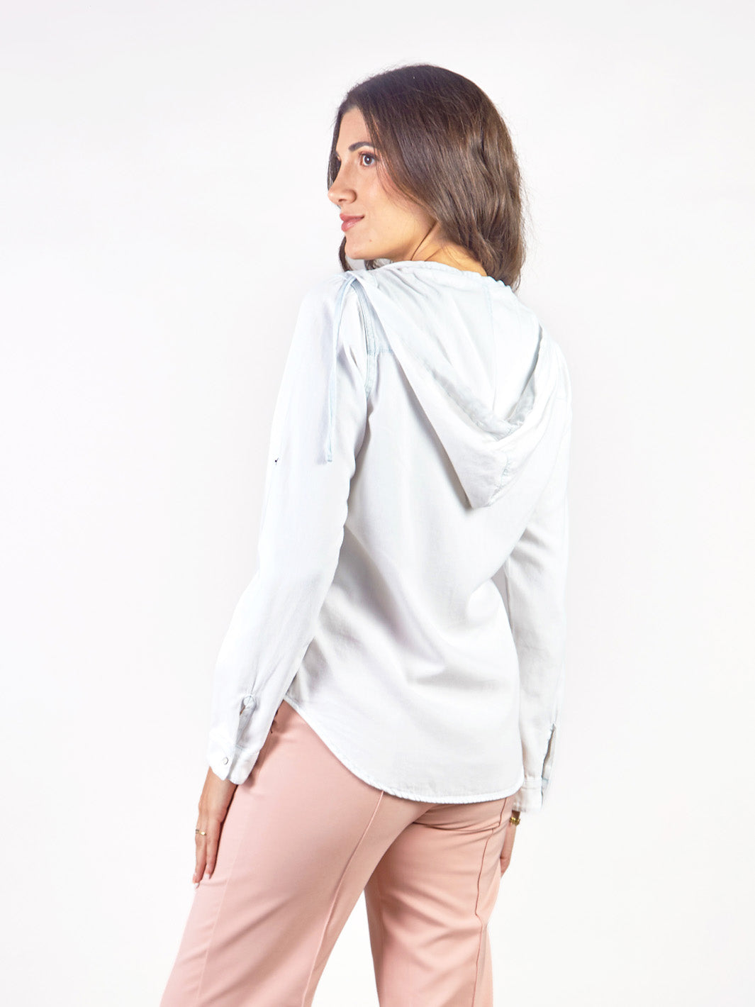 CORAL - BLUSA MANGA LARGA