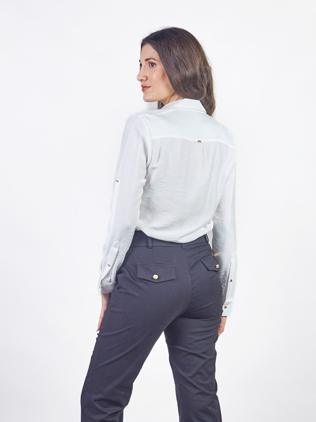 BECCA - LONG-SLEEVE SHIRT BLOUSE
